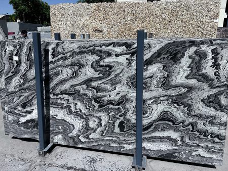 Plaque de marbre grise